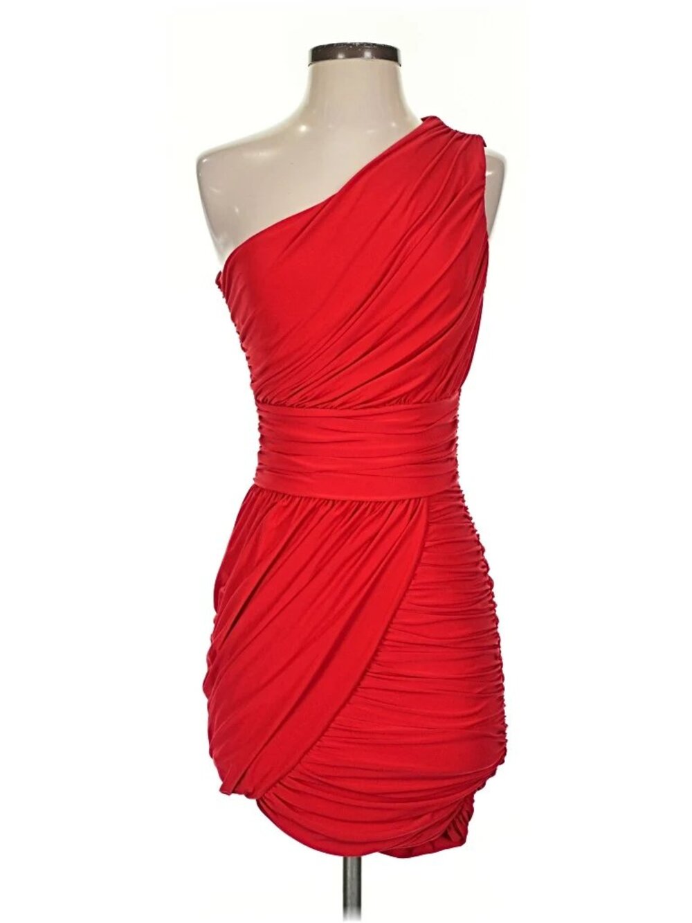 Soprano Ruched One Shoulder Dress - Picture 2 of 6